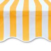 Awning Top Canvas Sunflower Yellow & White 13'x9' 10" (Frame Not Included)