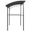 BBQ Gazebo 7.1'x4.9'x7.2' Anthracite Steel