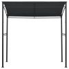 BBQ Gazebo 7.1'x4.9'x7.2' Anthracite Steel