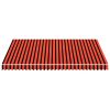 Awning Top Sunshade Canvas Orange & Brown 157.5"x300"