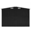 Garden Shed 101.2"x195.7"x70" Metal Anthracite