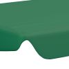 Replacement Canopy for Garden Swing Green 89"x73.2" 270 g/m2