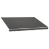 Awning Top Sunshade Canvas Anthracite 177.2"x300"