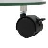 Plant Rollers 4 pcs 11" Tempered Glass Round