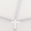 Professional Party Tent with Side Walls 13.1'x13.1' White 90 g/mÃ‚Â²