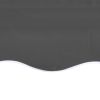 Awning Top Sunshade Canvas Anthracite 118.1"x250"