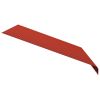 Awning Top Sunshade Canvas Orange & Brown 157.5"x300"