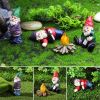 Mini Resin Moss Micro Landscape Decoration Outdoor Fairy Miniature Garden Dwarf Ornaments Handicraft