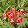 10/20/50/100 Pcs 2cm Artificial Mini Mushroom Miniatures Fairy Garden Moss Crafts Decorations