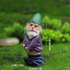 Mini Resin Moss Micro Landscape Decoration Outdoor Fairy Miniature Garden Dwarf Ornaments Handicraft