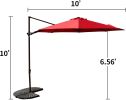 10FT Outdoor Aluminum Patio Umbrella
