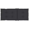 Patio Reclining Chairs with Cushions 8 pcs Gray Acacia Wood