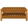 8 Piece Patio Lounge Set with Cushion Solid Acacia Wood