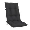 Patio Reclining Chairs with Cushions 8 pcs Gray Acacia Wood
